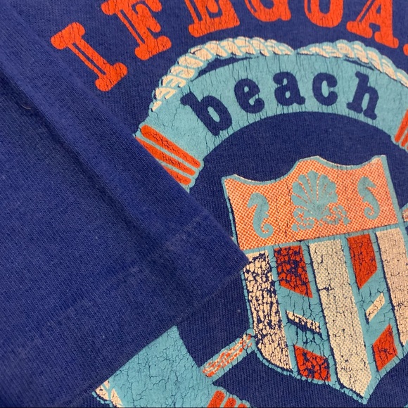 Vintage Nike Gray Tag Single-Stitched Travel Tee - Picture 4 of 5